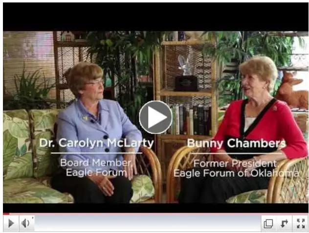 Dr. Carolyn McLarty and Bunny Chambers