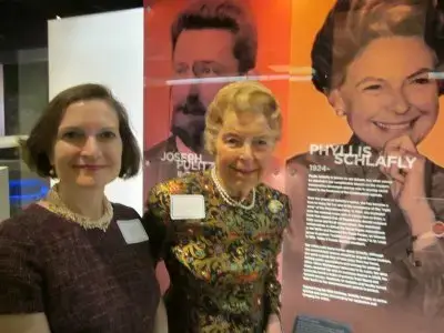 Anne Schlafly Cori and Phyllis Schlafly