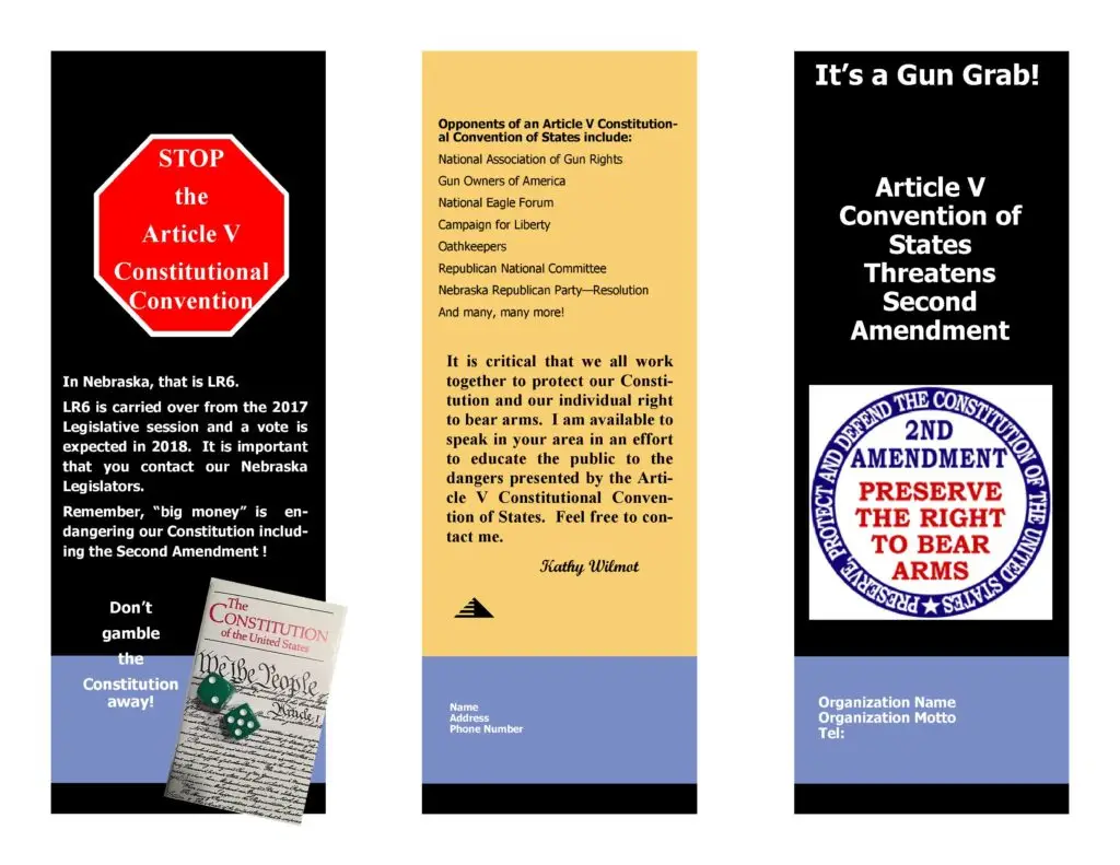 Article V Brochure