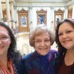 Deb Marks, Rosina Kovar and Anita Stapleton