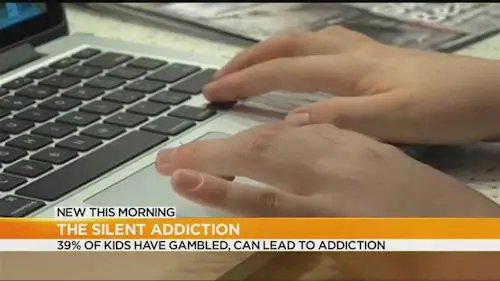 Kids addicted to gambling