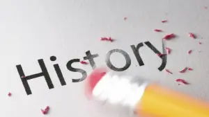 erase history