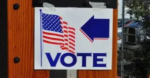 Vote Sign