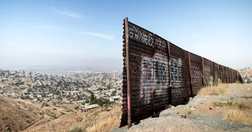 U.S. Mexico border wall