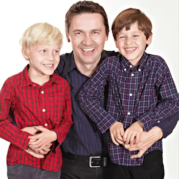 Father and sons