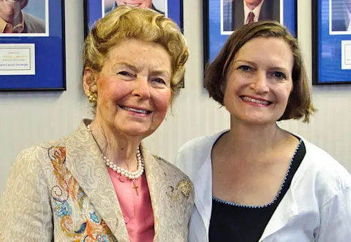 Phyllis Schlafly and Anne Schlafly Cori