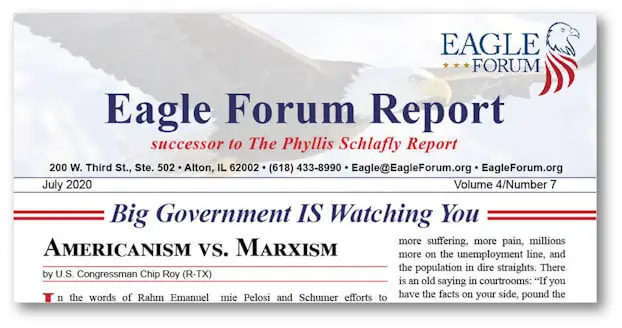 July 2020 Eagle Forum Report