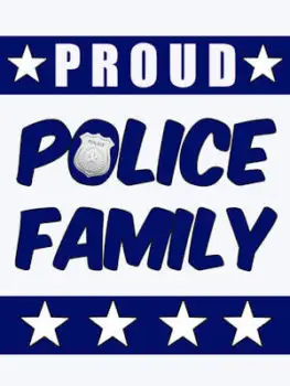 Proud police family