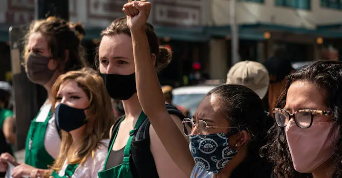 Starbucks protest