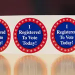 I Registered To Vote Today