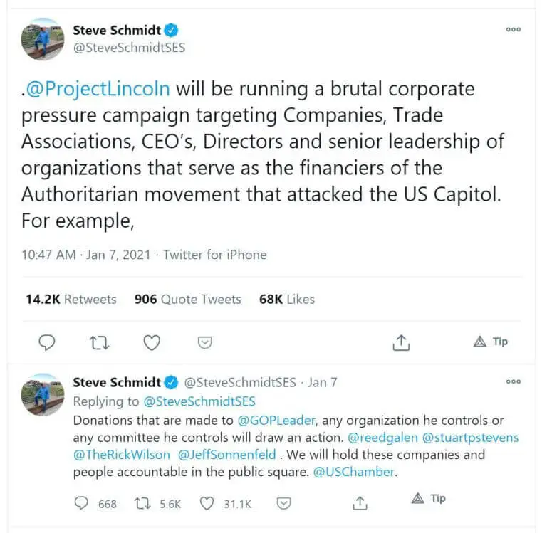 brutal assault from Lincoln Project
