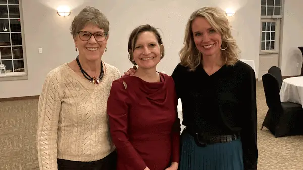 Anne Schlafly Cori pictured with the Leaders of Boone County Republican Women’s Club