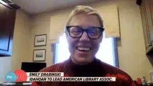 Librarian Emily Drabinski