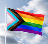 Progress Pride flag