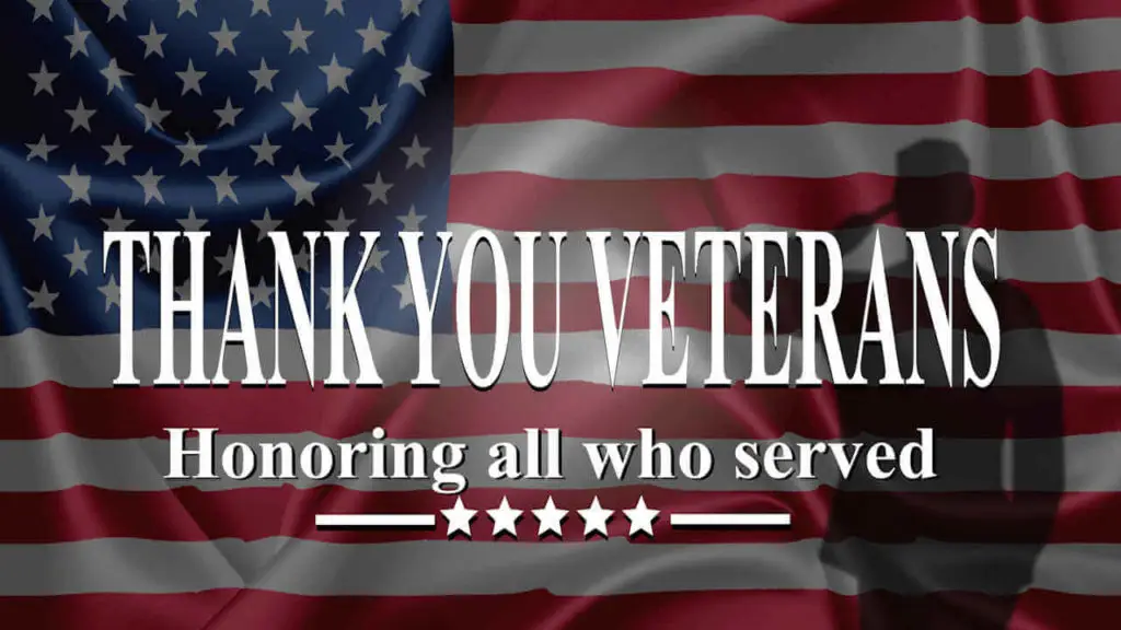 Thank You Veterans