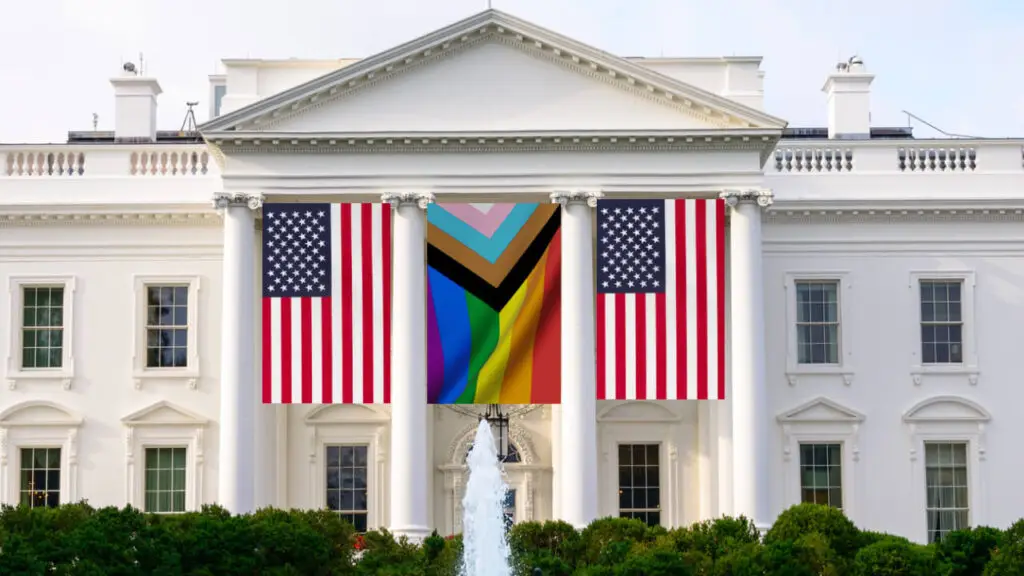 White House Pride Flag