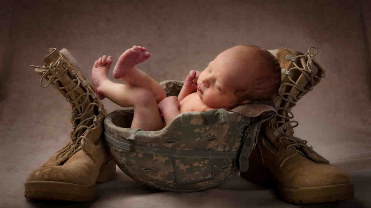 Military baby