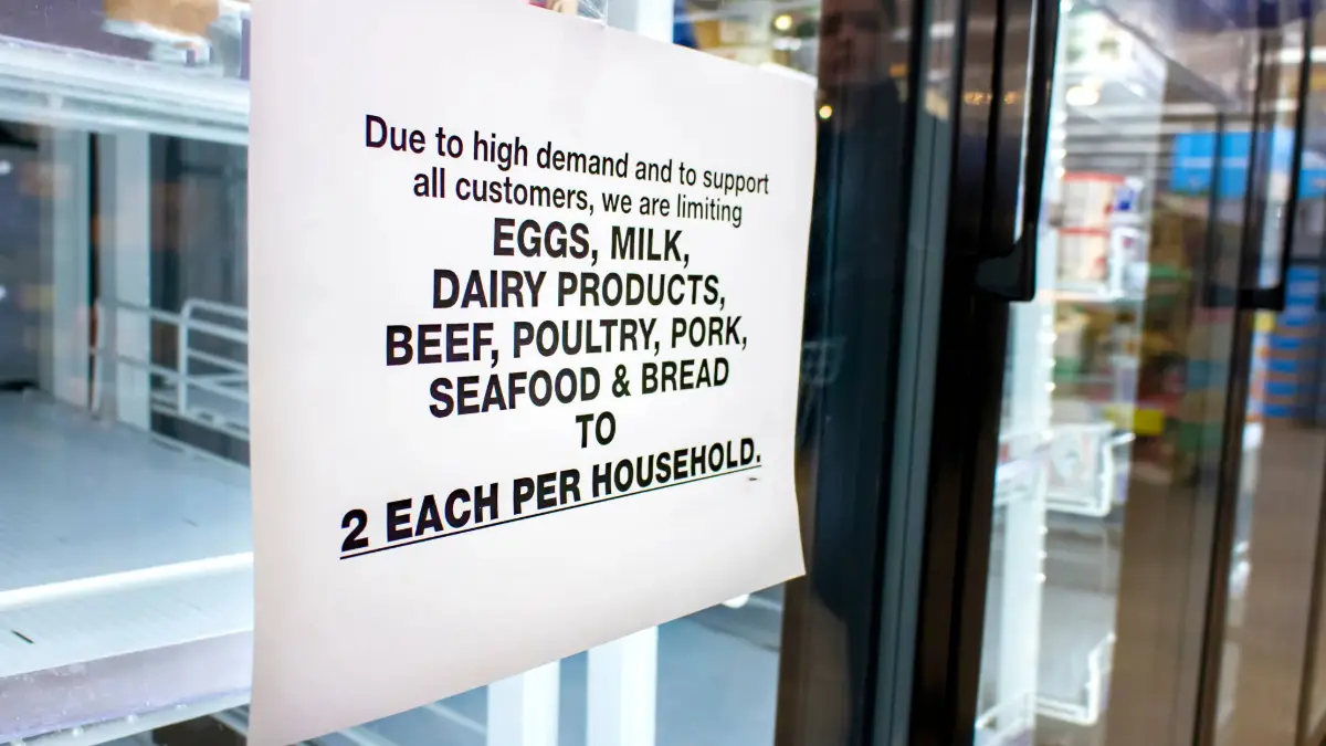 Food shortage
