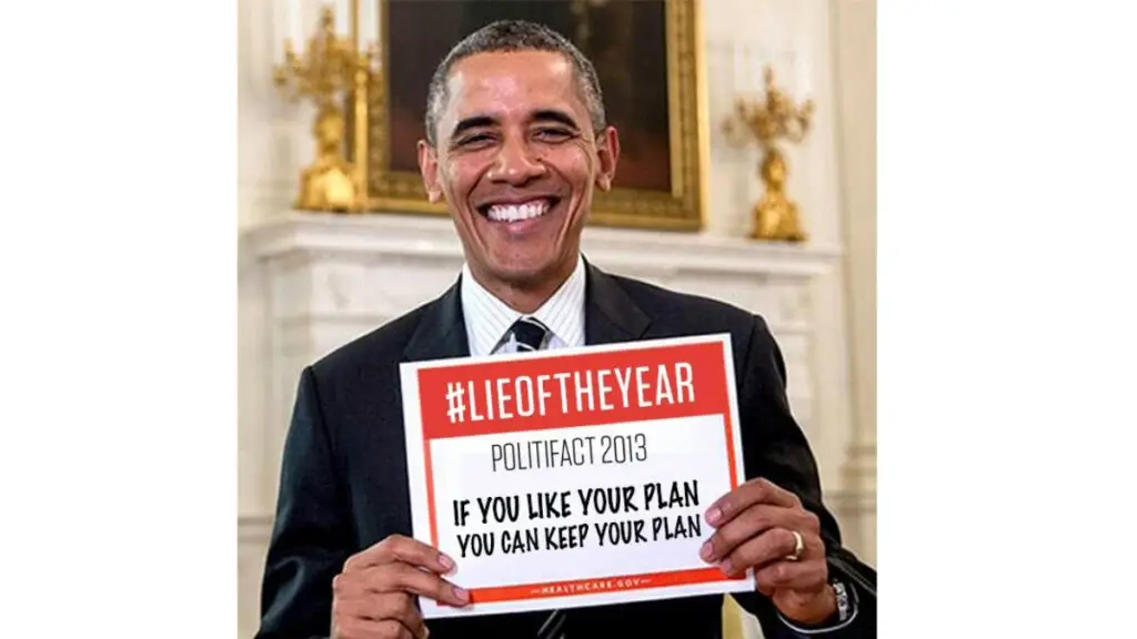 ObamaCare Lie