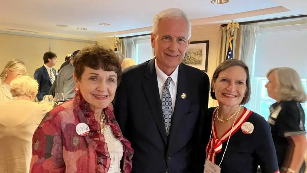 Orlean Koehle, Cong. Tom McClintock, & Anne Carpenter