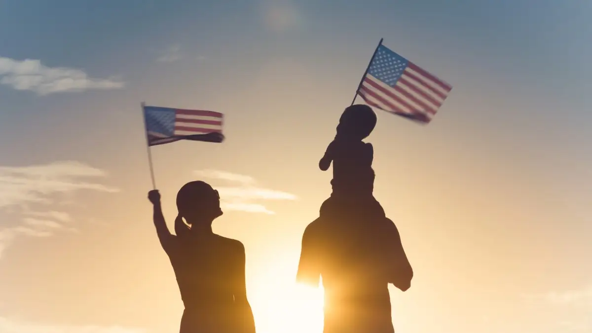 Patriotic Family