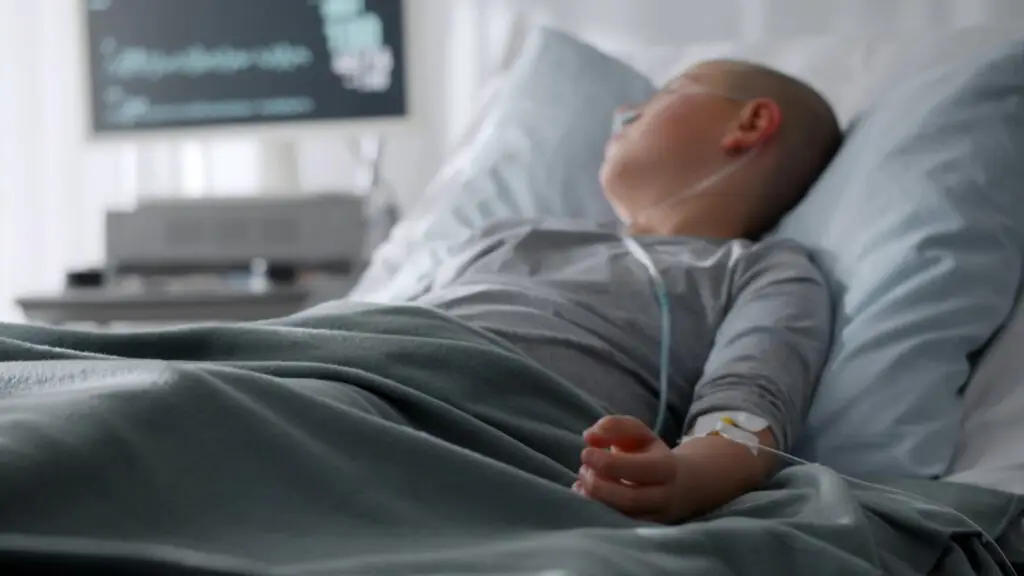 Youth in hospital