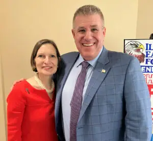 Anne Schlafly with Darren Bailey, Republican Candidate for Illinois Governor