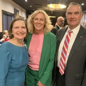 Anne Schlafly with Missouri Governor Mike Kehoe and First Lady Claudia