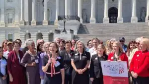 Eagle Forum group photo at Eagle Council in Washington, D.C., 2025