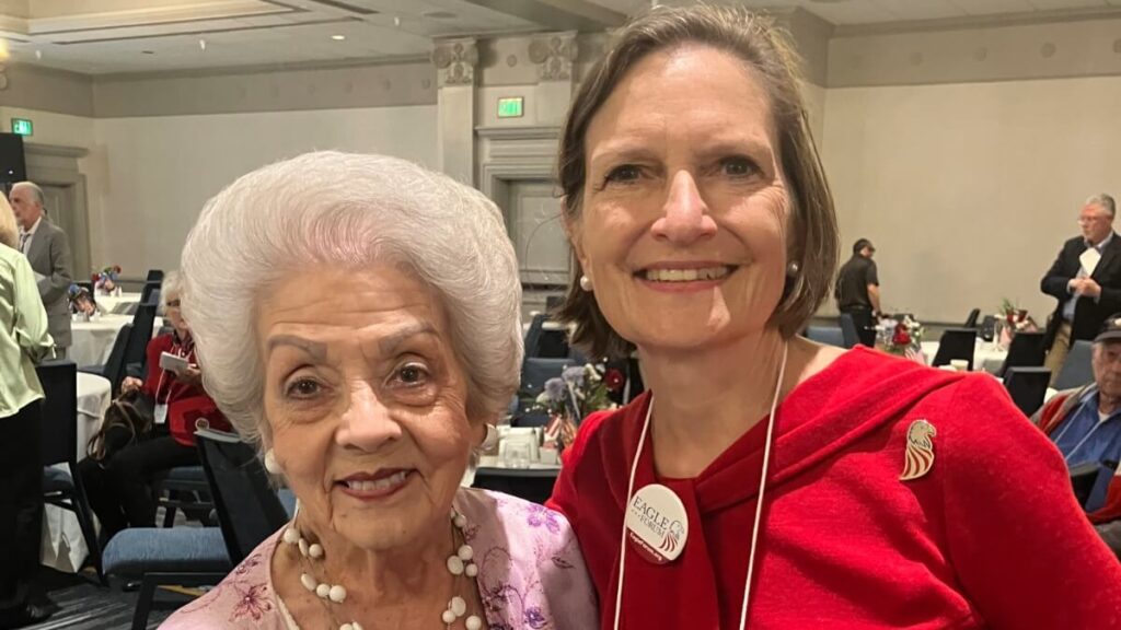 Bobbie Patray and Anne Schlafly