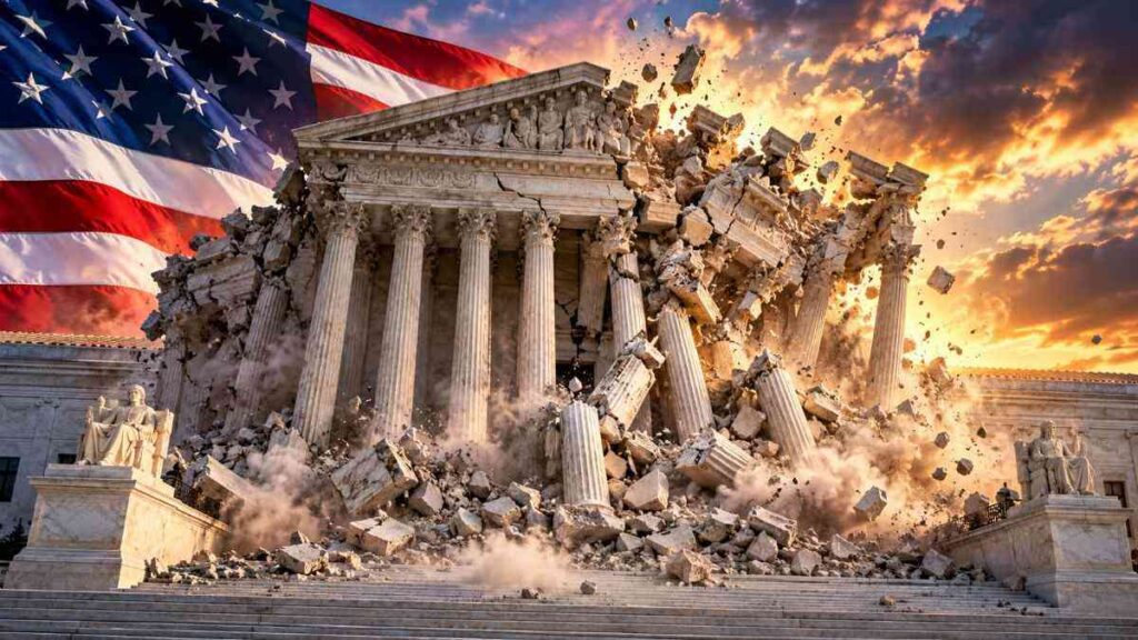 Supreme Court in Ruins