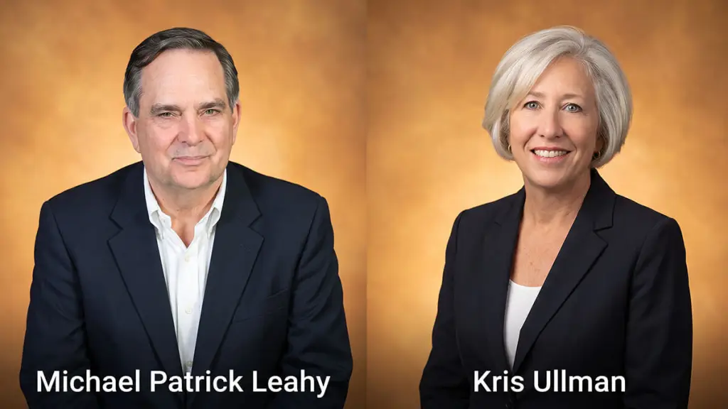 Michael Patrick Leahy and Kris Ullman
