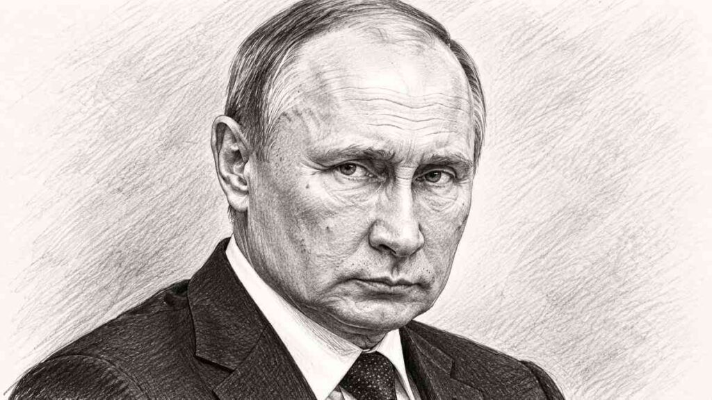 Portrait of Vladimir Putin