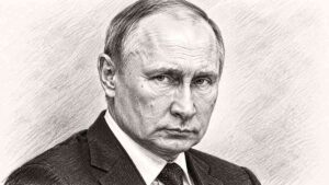 Portrait of Vladimir Putin