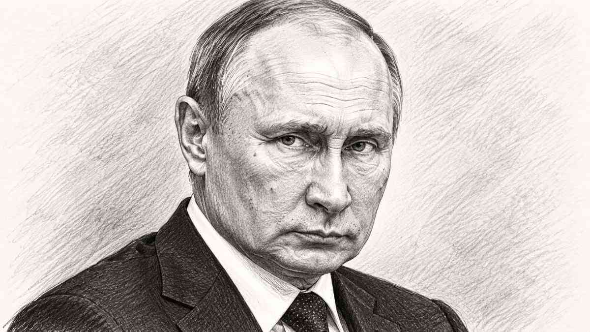 Portrait of Vladimir Putin